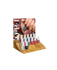 Holiday '25 GelColor 14PC VAC Tray Display Angled