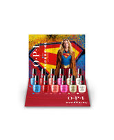 OPI x SUPERGIRL Nail Lacquer 12pc Chipboard Display