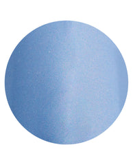 Blue Me a Kiss Blue Chrome Square Stick On Nails Swatch