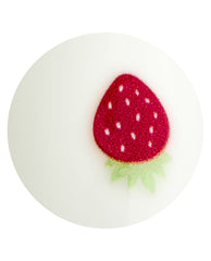 Funny Strawbunny Strawberry Nail Art Press-On Nails Swatch