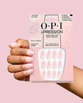 Let’s Get Glitter Sparkly Press-On Nails Hand and Product