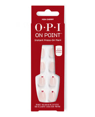 Mon Cherry French Tip Press-On Nails