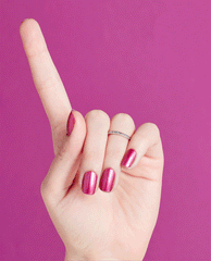 OPI A-Rose at Dawn...Broke by Noon Pink Nail Polish GIF