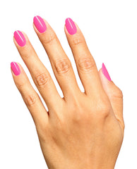 Beat Goes Neon and On Vivid Pink Long Lasting Nail Polish Mani