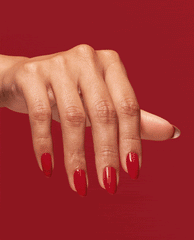 OPI Big Apple Red Long-lasting Nail Polish GIF