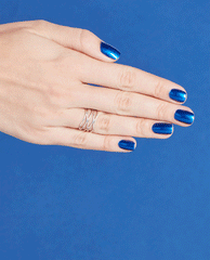 OPI Blue My Mind Blue Nail Polish GIF