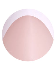 Bride or Die On Point artificial nail displays a sheer blush pink finish with a soft pale French tip, shown in close-up on a white background as a subtle OPI fall nail color.