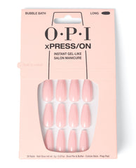 OPI Bubble Bath - Long Nude Press-on Nails
