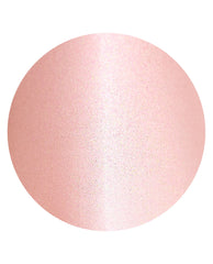 Bubbly Behavior On Point artificial nail color swatch shows a soft blush pink shimmer finish with fine pearlescent sparkle on a white background, ideal among subtle OPI fall nail colors.