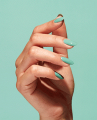 OPI Cactus What You Preach Green Natural-origin Nail Polish GIF