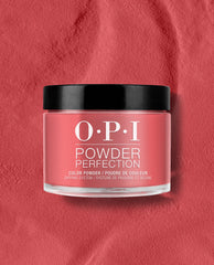 OPI Color So Hot It Berns Red Dipping Powder