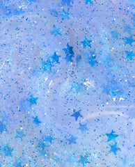 Cosmic Chic Light Purple Glitter Quick-Dry Nail Polish Swatch
