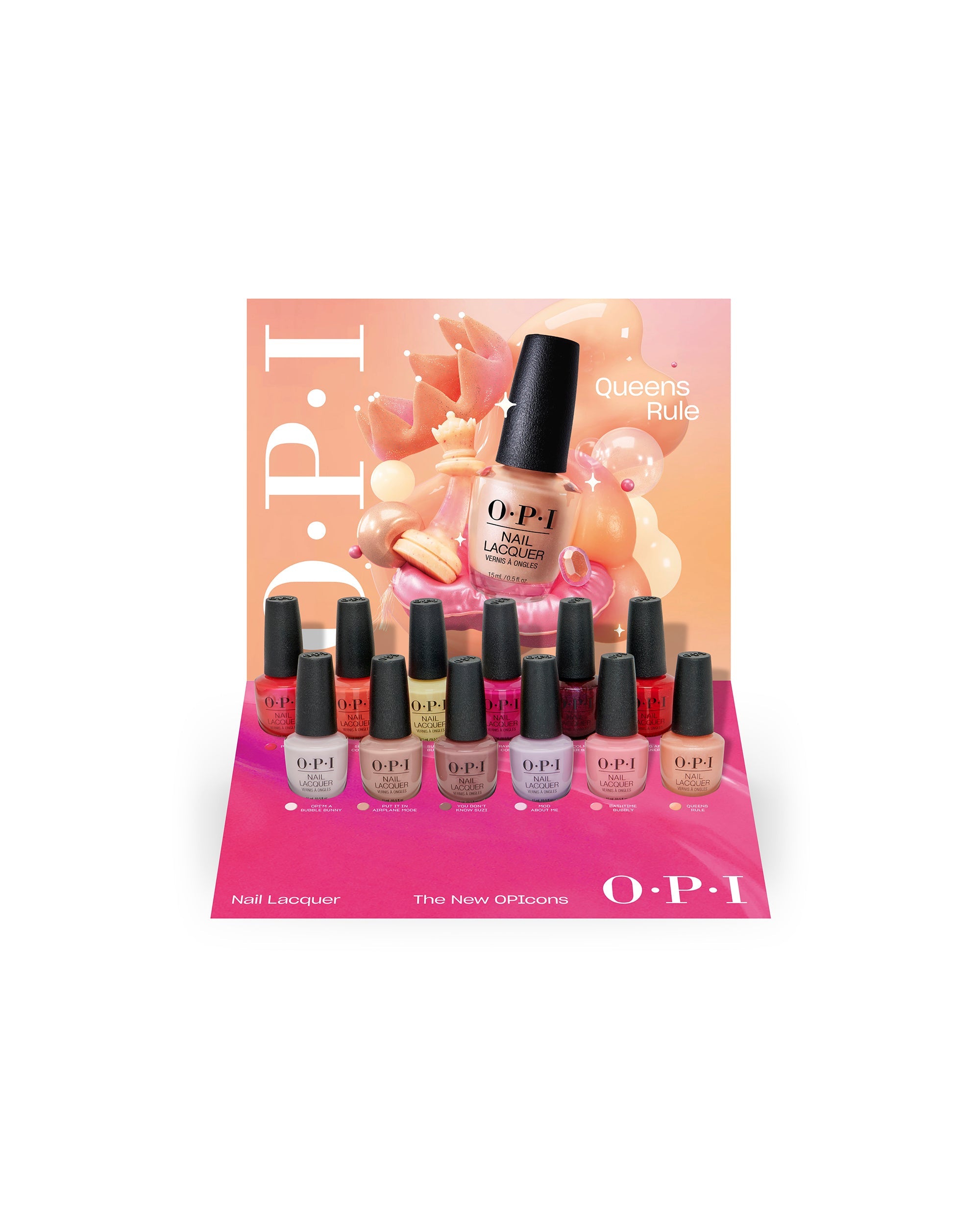 Spring '26 Nail Lacquer 12pc Vac Tray Display