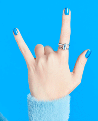 OPI Do You Sea What I Sea? Blue Nail Polish GIF
