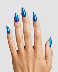 Do You Sea What I Sea? Blue Dipping Powder Mani