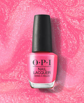 Dopa-mani Pink Shimmer Nail Polish