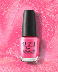 Dopa-mani Pink Shimmer Nail Polish