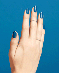 OPI Duomo Days, Isola Nights Blue Dipping Powder GIF