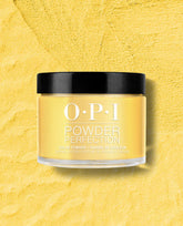 OPI Exotic Birds Do Not Tweet Yellow Dipping Powder