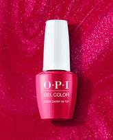 OPI Cyber Cherry on Top Gel Nail Polish