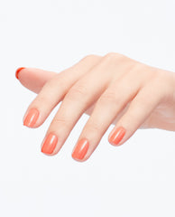 Flex on the Beach - Bold Coral Crème Dip Powders Mani