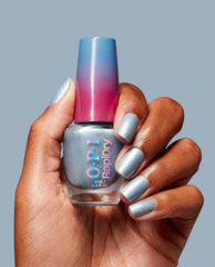 OPI Freeze n’ Thank You RapiDry Quick-Dry Nail Polish Hand and Bottle