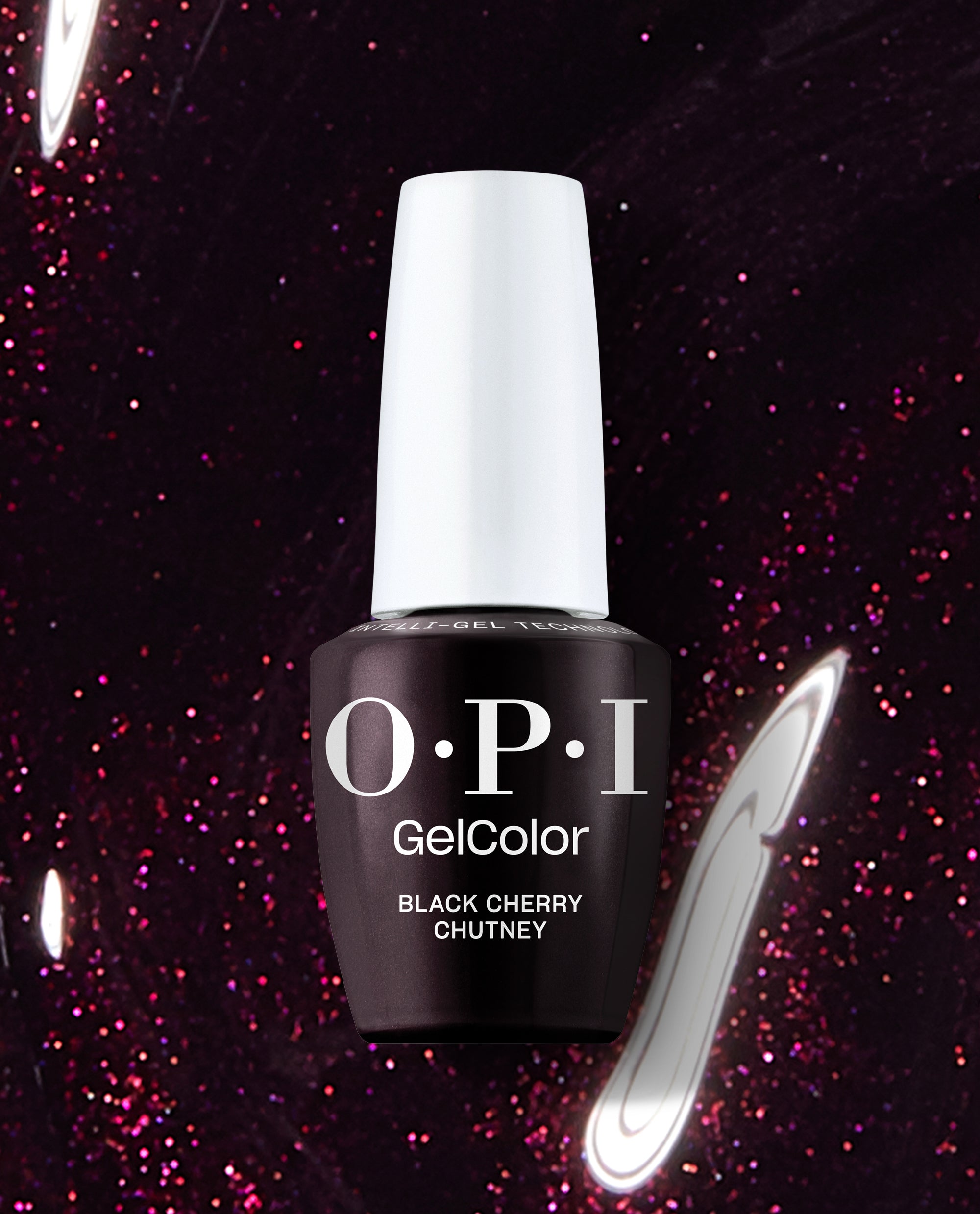OPI Black Cherry Chutney Red Gel Nail Polish