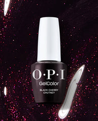 OPI Black Cherry Chutney Red Gel Nail Polish