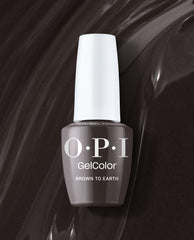 OPI Brown to Earth Brown Gel Nail Polish