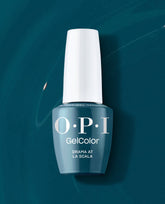 OPI Drama at La Scala Blue Gel Nail Polish