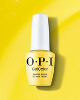 OPI Exotic Birds Do Not Tweet Yellow Gel Nail Polish