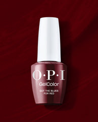 OPI Got the Blues for Red Red Gel Nail Polish