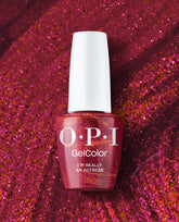 OPI I'm Really an Actress Red Gel Nail Polish
