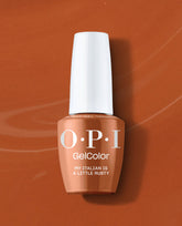 OPI My Italian is a Little Rusty Orange Gel Nail Polish