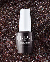 OPI My Private Jet Black Gel Nail Polish