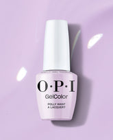 OPI Polly Want a Lacquer? Purple Gel Nail Polish