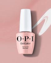 OPI Put It In Neutral Nude Gel Nail Polish