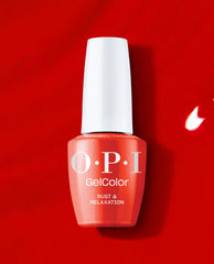 OPI Rust & Relaxation Red Gel Nail Polish
