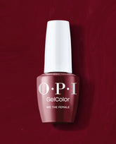 OPI We the Female Red Gel Nail Polish