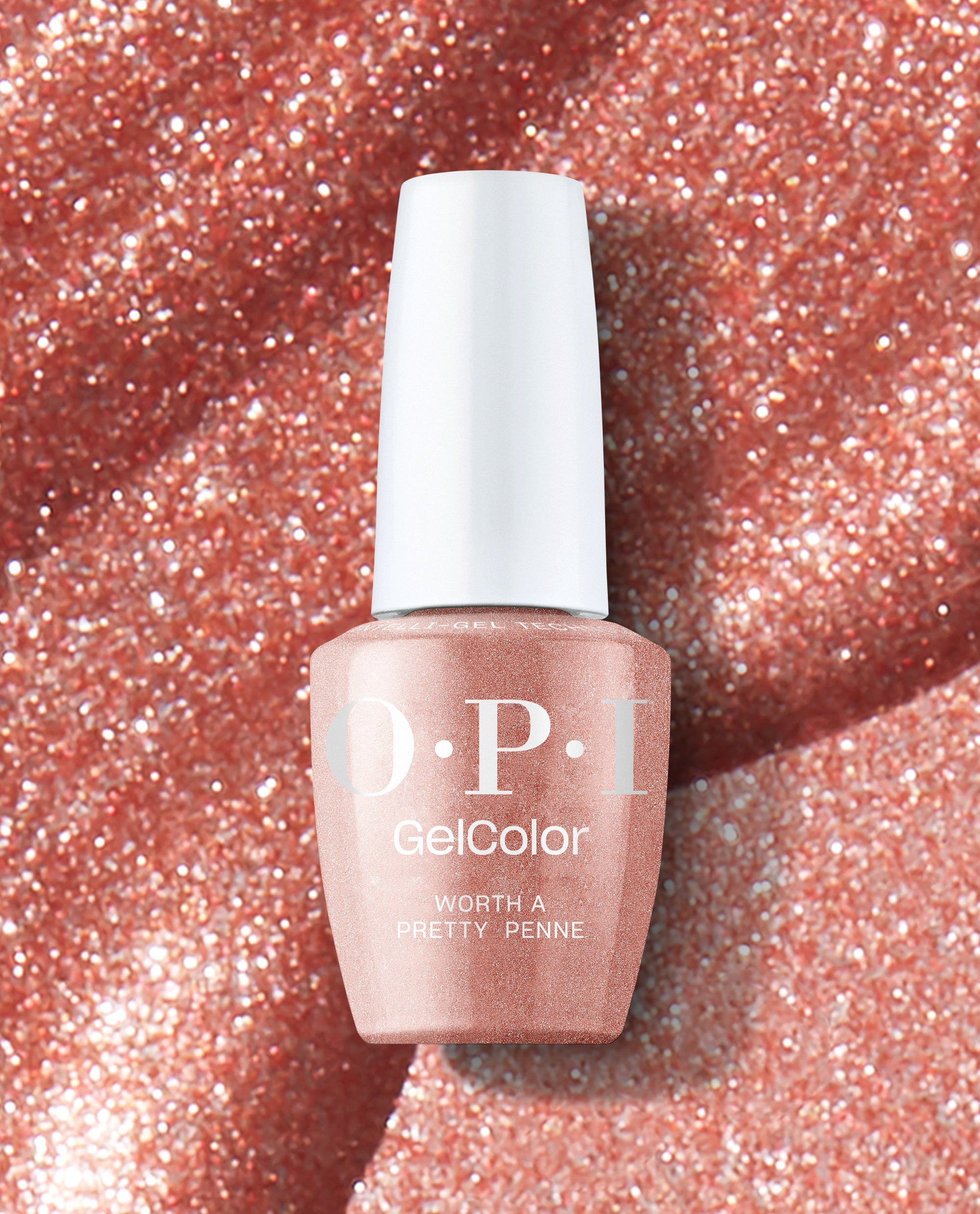 OPI Worth a Pretty Penne Metallic Gel Nail Polish
