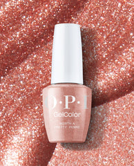 OPI Worth a Pretty Penne Metallic Gel Nail Polish