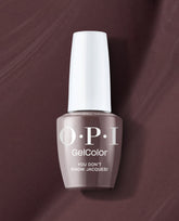 OPI You Don't Know Jacques! Brown Gel Nail Polish