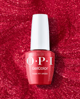 OPI Kiss My Aries Red Gel Nail Polish