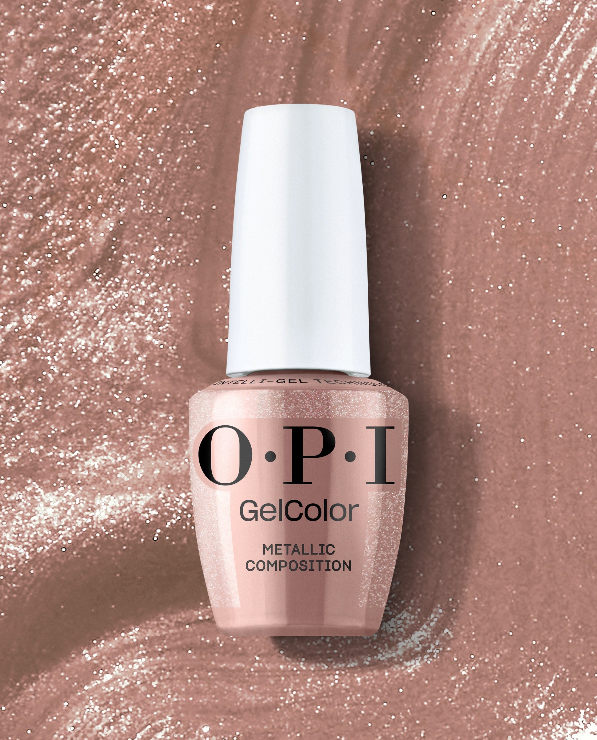 OPI Metallic Composition Shimmery Rose Gold Gel Nail Polish