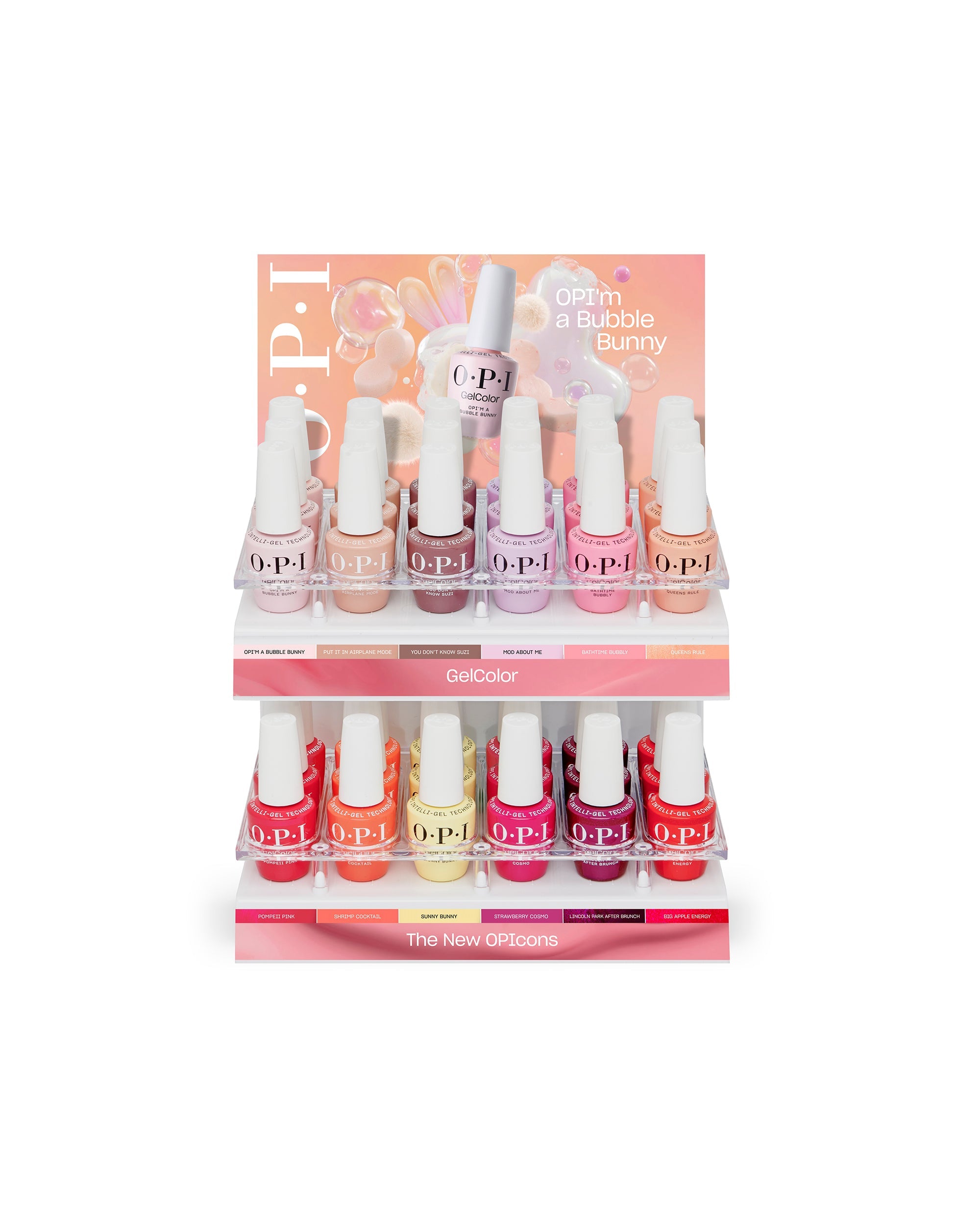 Spring '26 GelColor 36pc Acrylic Tray Display