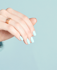 OPI Gelato On My Mind Blue Gel Nail Polish GIF