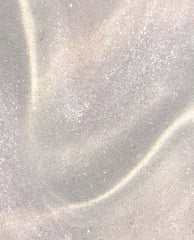 Glass Me Anything Silver Shimmer Glaze Nail Polish Topper Swatch