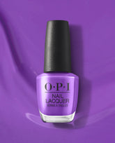 Glowin' on Vacay Bright Purple Nail Polish