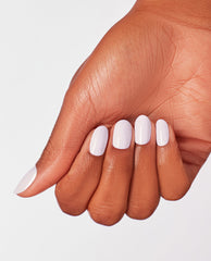 OPI Hue is the Artist? White Gel Nail Polish Mani