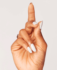 OPI I Cannoli Wear OPI White Gel Nail Polish GIF